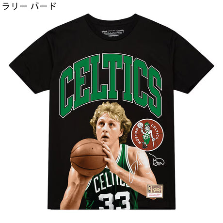 海外取寄 ミッチェルネス NBA Tシャツ HARDWOOD CLASSIC PLAYER ARCH T-SHIRT BLACK