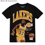 海外取寄 ミッチェルネス NBA Tシャツ HARDWOOD CLASSIC PLAYER ARCH T-SHIRT BLACK