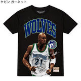海外取寄 ミッチェルネス NBA Tシャツ HARDWOOD CLASSIC PLAYER ARCH T-SHIRT BLACK
