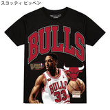 海外取寄 ミッチェルネス NBA Tシャツ HARDWOOD CLASSIC PLAYER ARCH T-SHIRT BLACK
