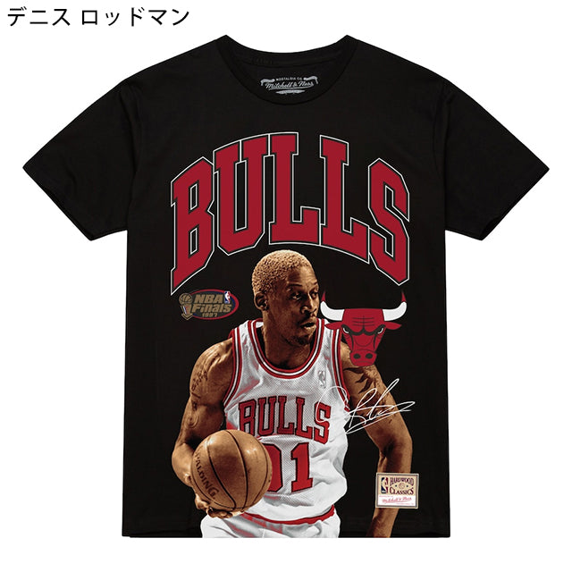 海外取寄 ミッチェルネス NBA Tシャツ HARDWOOD CLASSIC PLAYER ARCH T-SHIRT BLACK