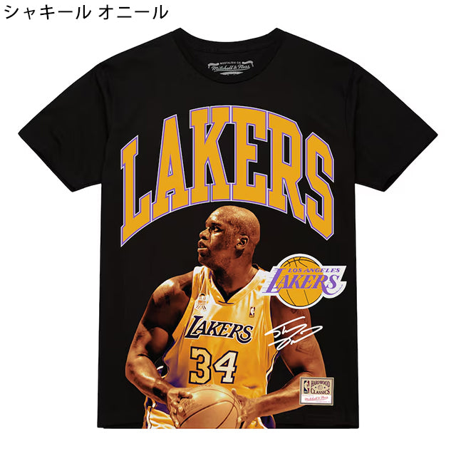 海外取寄 ミッチェルネス NBA Tシャツ HARDWOOD CLASSIC PLAYER ARCH T-SHIRT BLACK