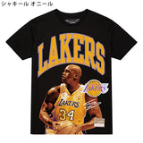 海外取寄 ミッチェルネス NBA Tシャツ HARDWOOD CLASSIC PLAYER ARCH T-SHIRT BLACK