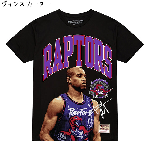 海外取寄 ミッチェルネス NBA Tシャツ HARDWOOD CLASSIC PLAYER ARCH T-SHIRT BLACK