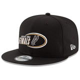 海外取寄 ニューエラ キャップ 9FIFTY サンアントニオ スパーズ 2026 NBA FINALS SNAPBACK BLACK