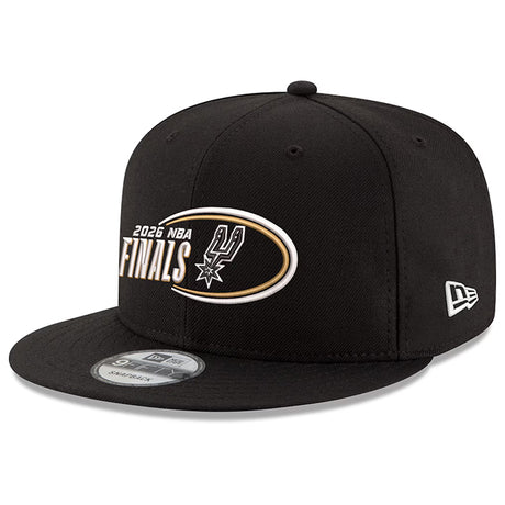 海外取寄 ニューエラ キャップ 9FIFTY サンアントニオ スパーズ 2026 NBA FINALS SNAPBACK BLACK