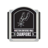 海外取寄 サンアントニオ スパーズ 記念ピンズ WINCRAFT 2026 NBA WESTERN CONFERENCE CHAMPIONS COLLECTOR PIN