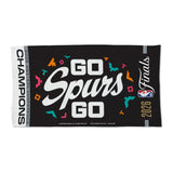海外取寄 サンアントニオ スパーズ 記念タオル WINCRAFT 2026 NBA WESTERN CONFERENCE CHAMPIONS LOCKER ROOM TOWEL