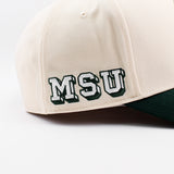 ナイキ キャップ ミシガンステイト スパルタンズ NCAA RISE CAP ADJUSTABLE SNAPBACK CREAM