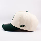 ナイキ キャップ ミシガンステイト スパルタンズ NCAA RISE CAP ADJUSTABLE SNAPBACK CREAM