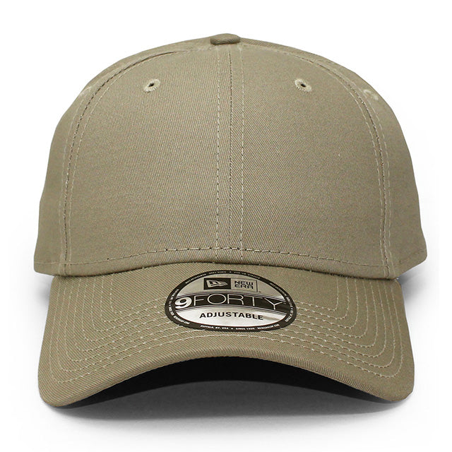ニューエラ キャップ 9FORTY ストラップバック BLANK BASIC ADJUSTABLE STRAPBACK CAP KHAKI NEW ERA