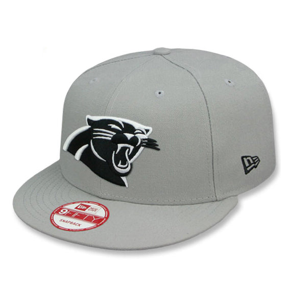 ニューエラ 9FIFTY カロライナ パンサーズ TEAM-BASIC SNAPBACK CAP GREY-BLK