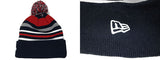 ニューエラ ヒューストン テキサンズ ニット帽 ビーニー STRIPEOUT KNIT BEANIE NAVY-RED-WHT-GREY