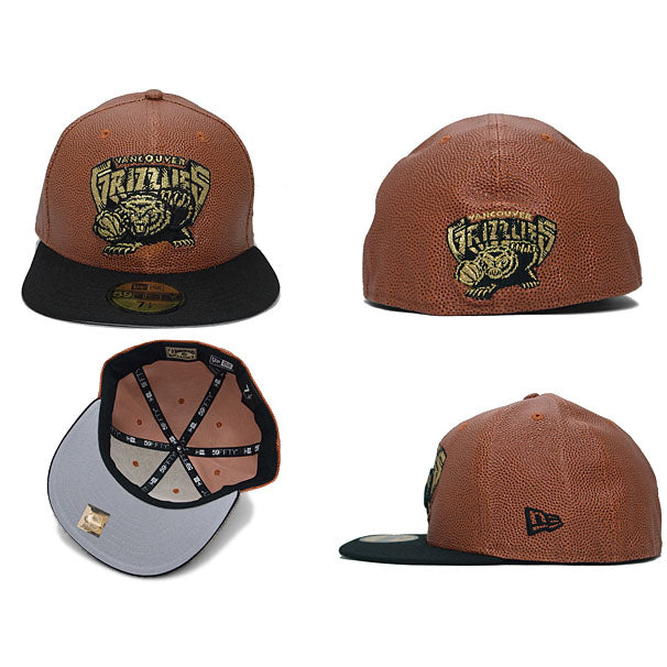 DEADSTOCK ニューエラ キャップ 59FIFTY バンクーバー グリズリーズ BASKET-BALLIN FITTED CAP