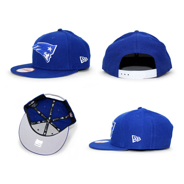 ニューエラ キャップ 9FIFTY ニューイングランド ペイトリオッツ NFL TEAM-BASIC SNAPBACK CAP ROYAL BLUE-WHITE