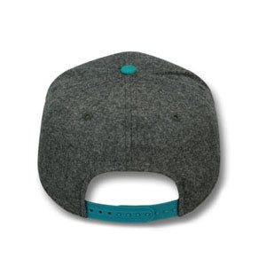 ニューエラ 9FIFTY シャーロット ホーネッツ スナップバック FLANNEL SNAPBACK GREY-TEAL