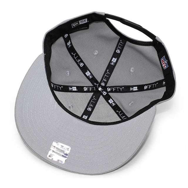 ニューエラ 9FIFTY カロライナ パンサーズ TEAM-BASIC SNAPBACK CAP GREY-BLK