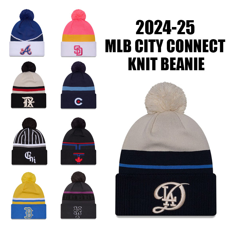 ニューエラ ニットキャップ ビーニー 2024 MLB CITY CONNECT KNIT BEANIE NEW ERA