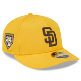 ニューエラ キャップ 海外取寄  9FIFTY サンディエゴ パドレス 2024 MLB SPRING TRANING SNAPBACK CAP GOLD