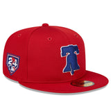 ニューエラ キャップ 海外取寄  59FIFTY フィラデルフィア フィリーズ 2024 MLB SPRING TRANING FITTED CAP RED