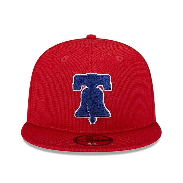 ニューエラ キャップ 海外取寄  59FIFTY フィラデルフィア フィリーズ 2024 MLB SPRING TRANING FITTED CAP RED