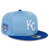 ニューエラ キャップ 海外取寄  59FIFTY カンザスシティ ロイヤルズ 2024 MLB SPRING TRANING FITTED CAP SKY ROYAL BLUE