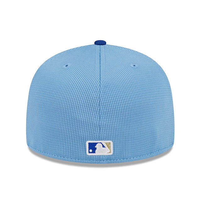 ニューエラ キャップ 海外取寄  59FIFTY カンザスシティ ロイヤルズ 2024 MLB SPRING TRANING FITTED CAP SKY ROYAL BLUE