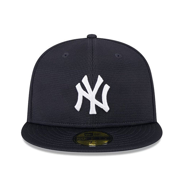 ニューエラ キャップ 海外取寄  59FIFTY ニューヨーク ヤンキース 2024 MLB SPRING TRANING FITTED CAP NAVY