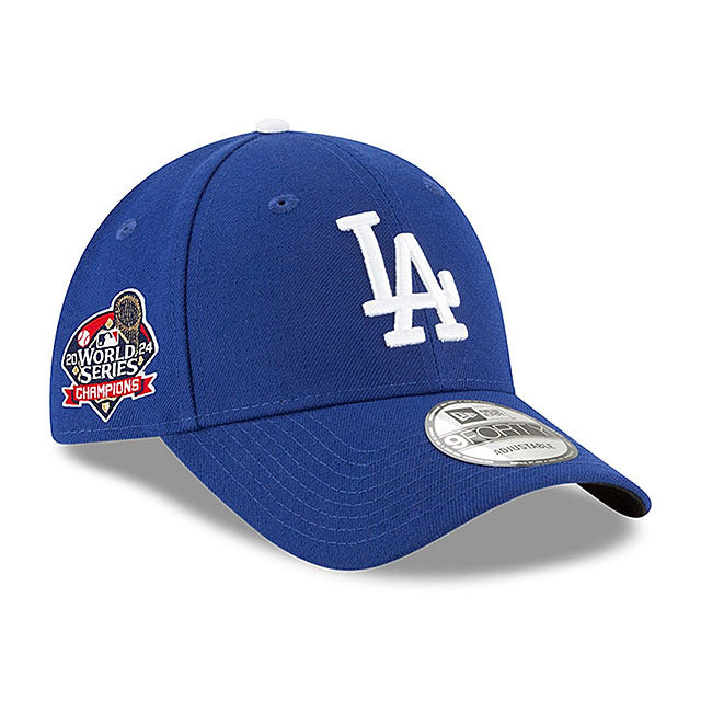 2024 ワールドシリーズチャンピオンモデル 海外取寄 ニューエラ キャップ 9FORTY ロサンゼルス ドジャース WORLD SERIES CHAMPIONS ADJUSTABLE CAP BLUE