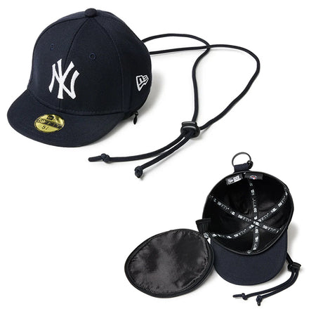 ニューエラ キャップポーチ ストラップ付  ヤンキース ドジャース CAP POUCH MEDIUM NECK STRAP