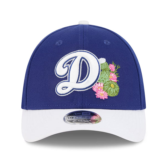 ニューエラ キャップ 海外取寄 39THIRTY M-CROWN ロサンゼルス ドジャース 2026 MLB SPRING TRAINING FLEX FIT CAP ROYAL BLUE WHITE