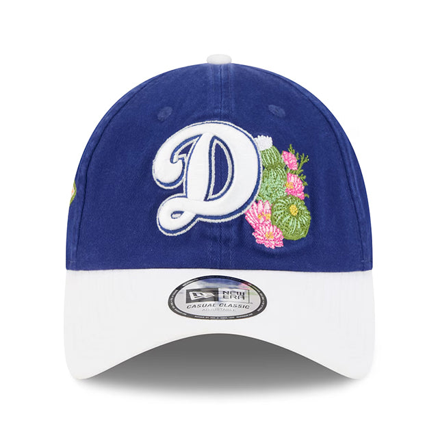 ニューエラ キャップ 海外取寄 カジュアルクラシック ロサンゼルス ドジャース 2026 MLB SPRING TRAINING CASUAL CLASSIC STRAPBACK CAP ROYAL BLUE WHITE
