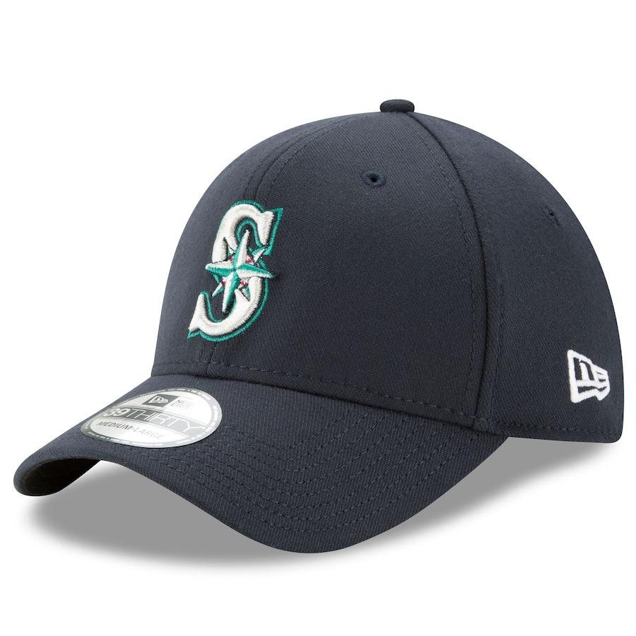 海外取寄 2025 ポストシーズンモデル ニューエラ キャップ 39THIRTY シアトル マリナーズ MLB POSTSEASON FLEX FIT CAP NAVY