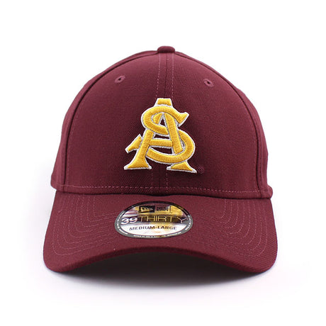 ニューエラ キャップ 39THIRTY アリゾナステイト サンデビルズ NCAA TEAM CLASSIC FLEX FIT CAP MAROON