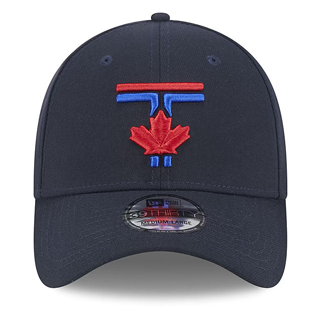 シティコネクト 海外取寄 ニューエラ キャップ 39THIRTY トロント ブルージェイズ MLB CITY CONNECT FLEX FIT CAP NAVY