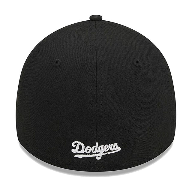 ニューエラ 海外取寄 キャップ 39THIRTY ブルックリン ドジャース MLB TEAM CLASSIC FLEX FIT CAP BLACK