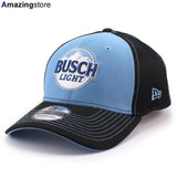 ニューエラ キャップ 39THIRTY ナスカー ケヴィン ハーヴィック BUSCH LIGHT FLEX FIT CAP BLUE BLACK