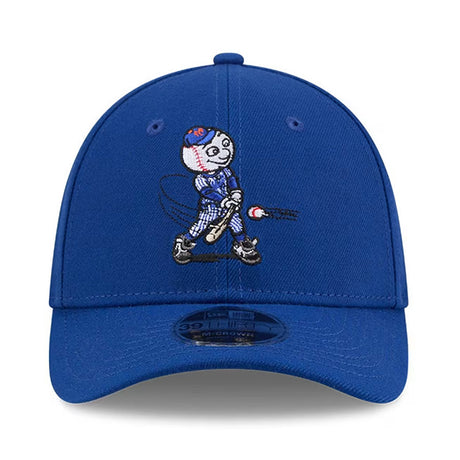 ニューエラ キャップ 39THIRTY M-CROWN ニューヨーク メッツ MLB Mr.METS FLEX FIT CAP ROYAL BLUE