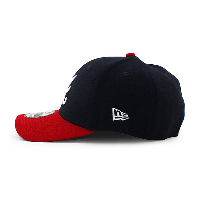 【MLB×NIKE】アトランタ・ブレーブス キャップ - ブラック ニューエラ キャップ 39THIRTY アトランタ ブレーブス MLB TEAM