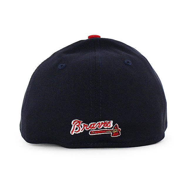 ニューエラ キャップ 39THIRTY ミシシッピ ブレーブス MiLB HOME TEAM CLASSIC FLEX FIT CAP NAVY  RED NEW ERA MISSISSIPPI BRAVES