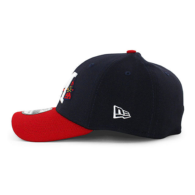 ニューエラ キャップ 39THIRTY ミシシッピ ブレーブス MiLB HOME TEAM CLASSIC FLEX FIT CAP NAVY  RED NEW ERA MISSISSIPPI BRAVES