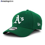ニューエラ キャップ 39THIRTY オークランド アスレチックス MLB TEAM CLASSIC FLEX FIT CAP GREEN