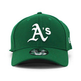 ニューエラ キャップ 39THIRTY オークランド アスレチックス MLB TEAM CLASSIC FLEX FIT CAP GREEN