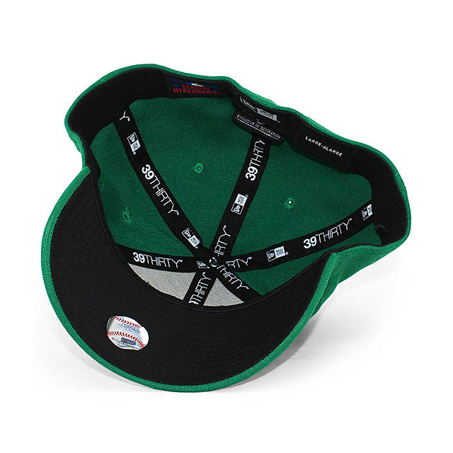ニューエラ キャップ 39THIRTY オークランド アスレチックス MLB TEAM CLASSIC FLEX FIT CAP GREEN