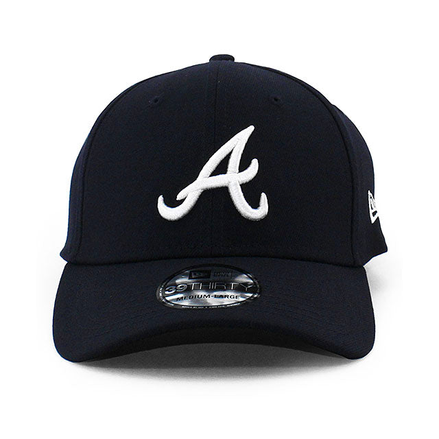 ニューエラ キャップ 39THIRTY アトランタ ブレーブス MLB TEAM CLASSIC FLEX FIT CAP NAVY