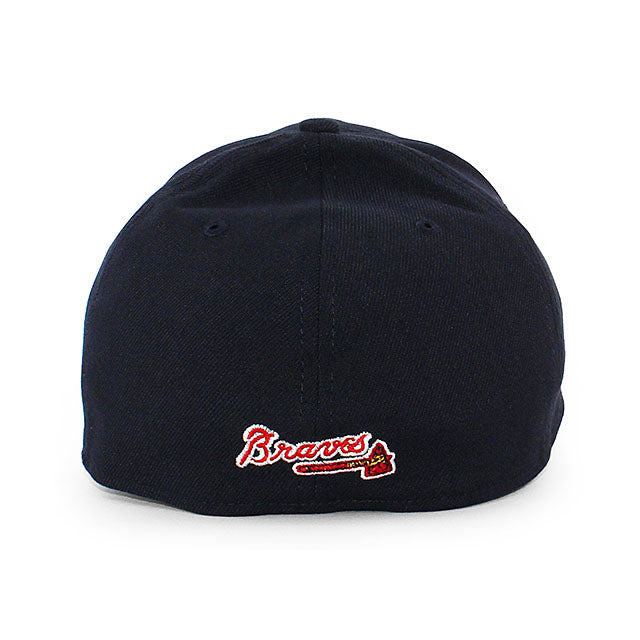 ニューエラ キャップ 39THIRTY アトランタ ブレーブス MLB TEAM CLASSIC FLEX FIT CAP NAVY
