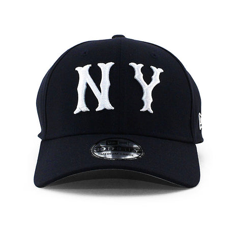 EU AU限定 ニューエラ キャップ 39THIRTY ニューヨーク ハイランダーズ MLB TEAM CLASSIC FLEX FIT CAP NAVY