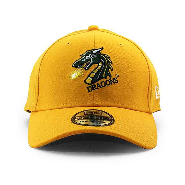 USED》》DRAGON ヴィンテージ イエロー キャップ ニューエラ キャップ 39THIRTY ティフィン ドラゴンズ NCAA TEAM