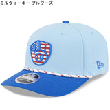 海外取寄 ニューエラ キャップ 9SEVENTY 2025 MLB FORTH OF JULY SNAPBACK CAP LIGHT BLUE NEW ERA