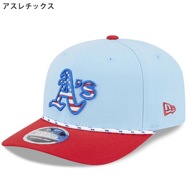 海外取寄 ニューエラ キャップ 9SEVENTY 2025 MLB FORTH OF JULY SNAPBACK CAP LIGHT BLUE NEW ERA